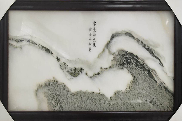 大理石山水画挂件大理石山水画挂件